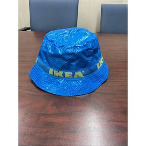 IKEA Blue Plastic Bag Bucket Hat